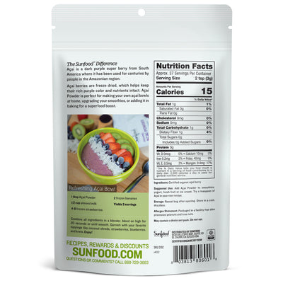 Acai Powder, 4oz
