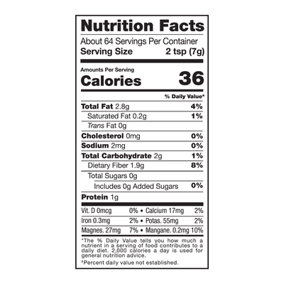 Flax Seeds, 1lb