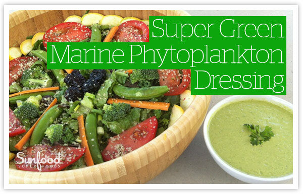 Super Green Marine Phytoplankton Dressing.